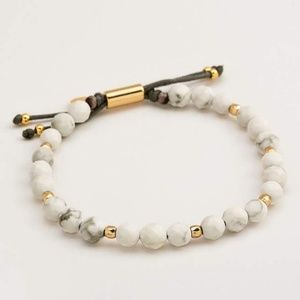 Gorjana howlite power gemstone bracelet